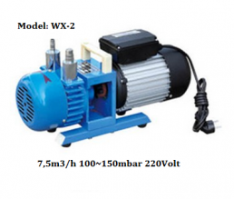 WX-2  Tek kademe paletli kuru vakum pompası 